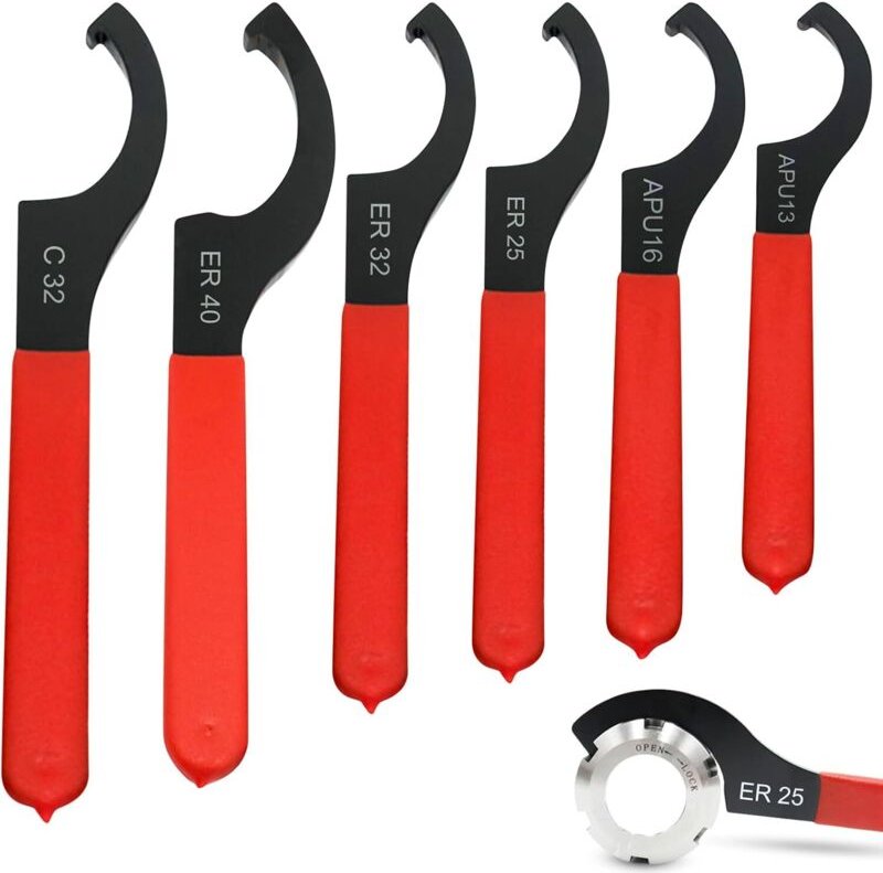 Gewindeschlüssel, Radmutternschlüssel und Hakenschlüssel, CNC-mechanische Schraubenschlüssel, Radmutternschlüssel, Halbm...