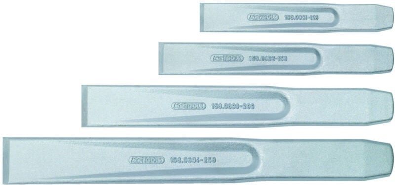 Ks Tools Flachmeißelsatz, 4-tlg.