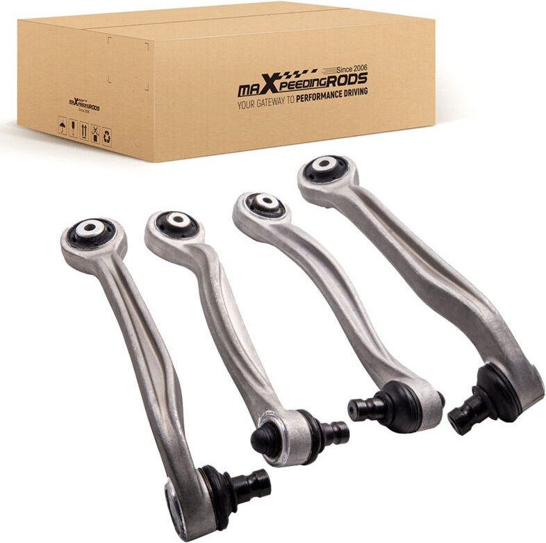 Thumbnail - Querlenker Lenker Satz Vorne Oben Links Rechts Für Audi A6 4f C6 A8 4e 4-Teilig