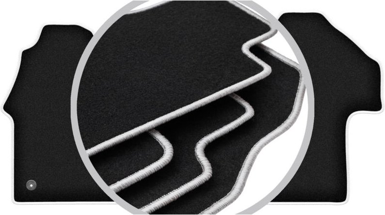 CARLUX-SILVER Autofußmatten für: Mercedes Sprinter III Kastenwagen (2016-)