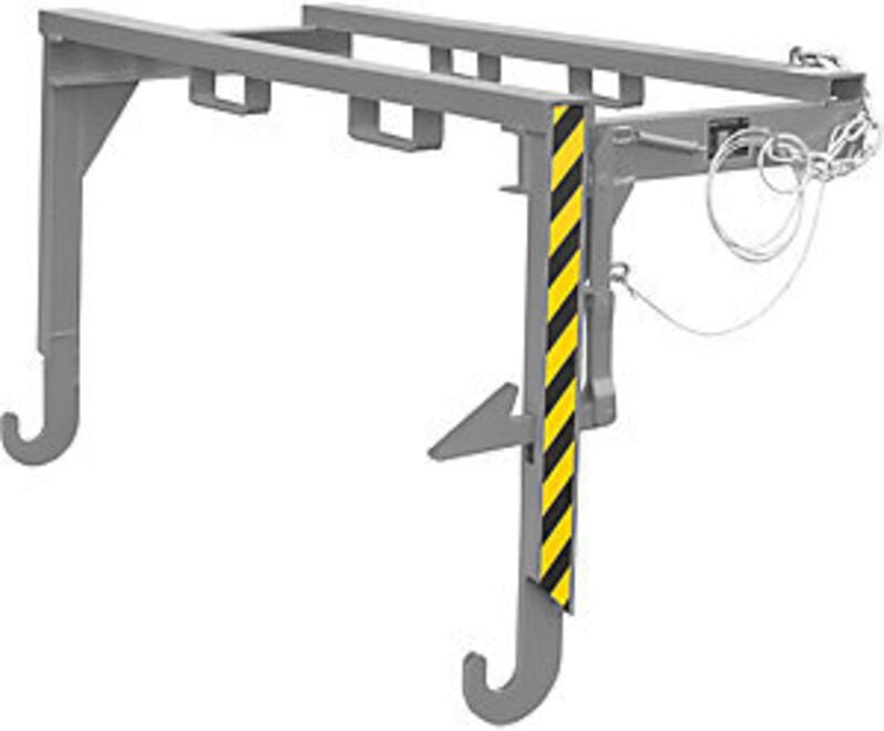 Bauer Traverse für Stapelkipper BST 150, lackiert, Mausgrau