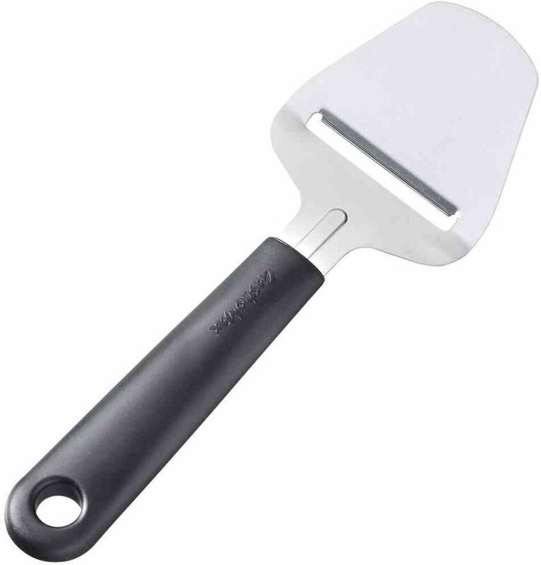 Käsehobel schwarz 21,5 cm aus Edelstahl