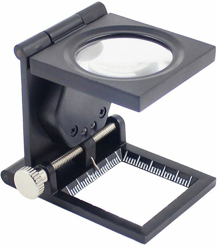 Thumbnail - Heißer Verkauf - Standlupe 10-fache Fach-Leselupe mit LED-Licht, faltbare Tischlupe, Arbeitslupe für Senioren, Inspektio...