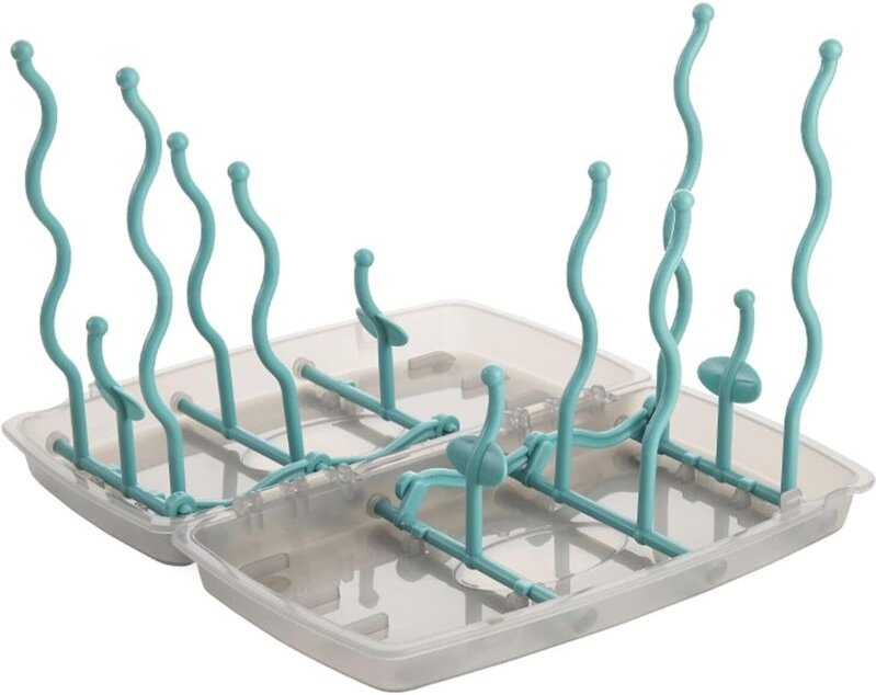 Babyflaschen-Abtropfgestell, Babyflaschen-Abtropfgestell, Trockengestell, Babyflaschenhalter, Babyflaschen-Zubehör, BPA-...