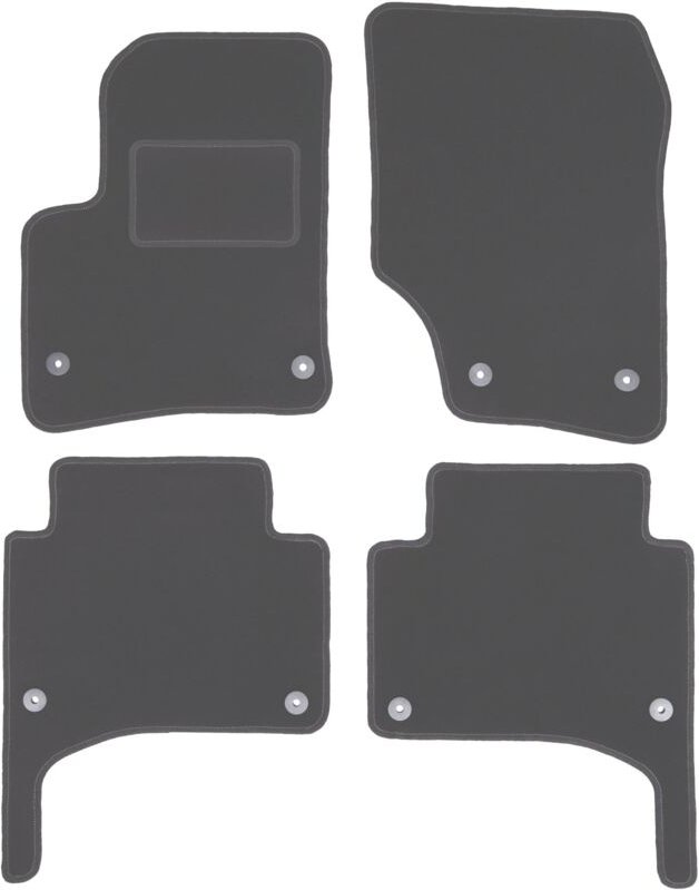 Graphit-Fußmatten für: Porsche Cayenne I SUV (2002-2010)