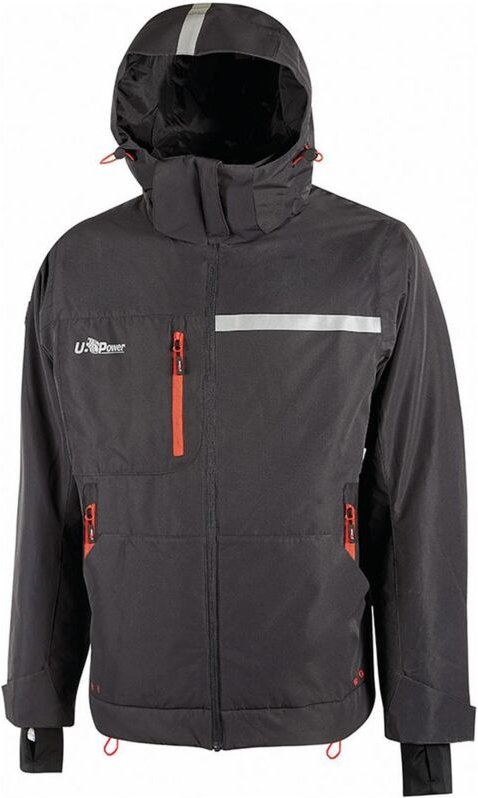 Winter-Arbeitsjacke wasserdicht WINK - Grau 3XL