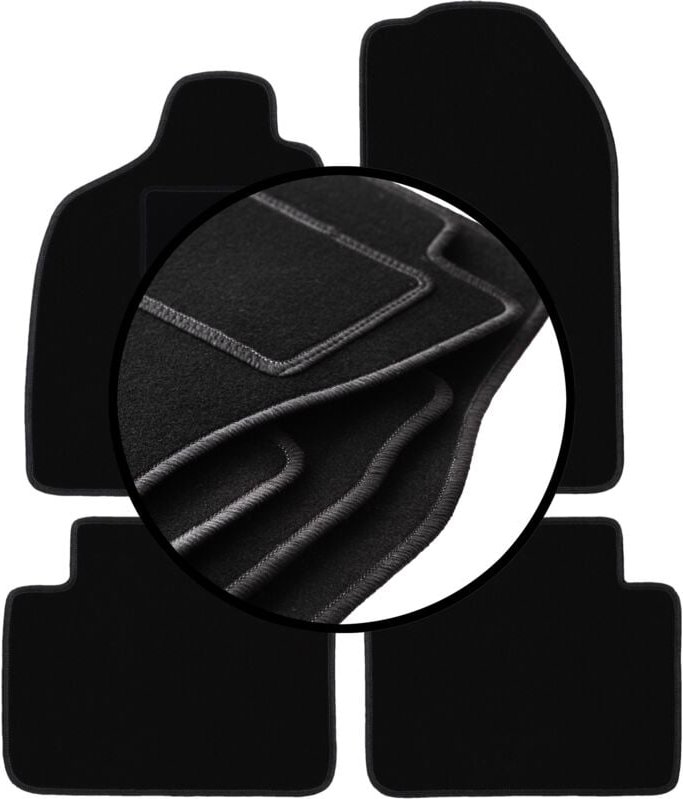 Komplettset Veloursmatten für: Ford Maverick MK1 0 (1994-2003)