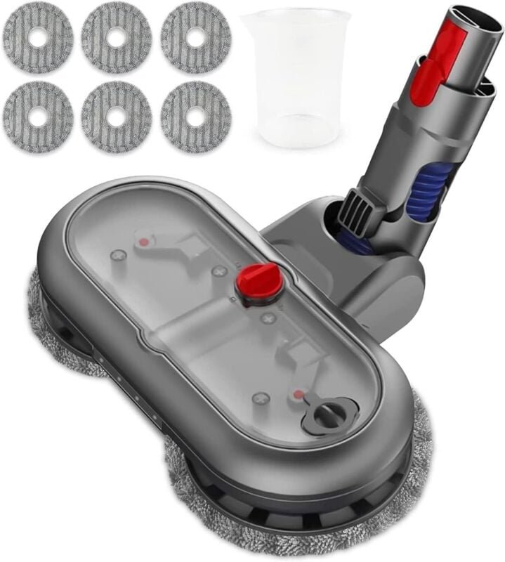 Wischmopp-Aufsatz für, Elektrischer Wischmopp-Aufsatz für V8 V7 V11 V10 V15 Zubehör, Wischmopp-Aufsatz mit Wassertank