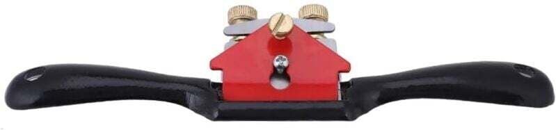 9 Zoll Holzbearbeitungs-Kantentrimm-Einstellungs-Handtrimmwerkzeug mit Schraube Manuelles Hobel-Handwerkzeug..DEBUNS