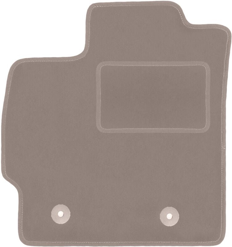 Beige Fahrermatte für: Toyota Prius III Fließheck (2009-2011)