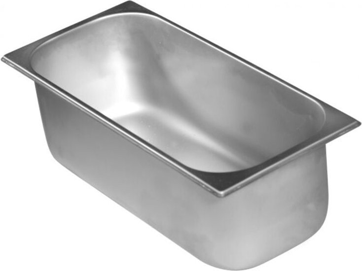 Edelstahl-Eisbehälter 5 l - Hendi 802038