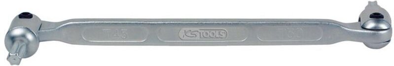 Torx-Doppel-Gelenkschlüssel, T15xT20