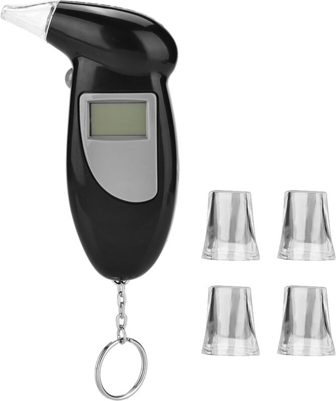 Atemtester, schnell reagierender Lügendetektor mit LCD-Anzeige für professionelle Messungen