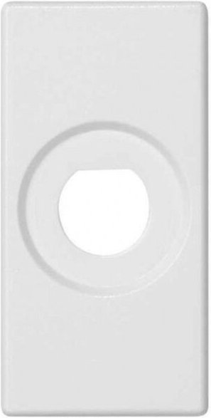 K45-Platine für 1 Stecker -bn schneeweiß Simon K102 / 9