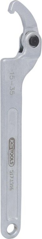 Thumbnail - Gelenk-Hakenschlüssel mit Nase, 15-35 mm