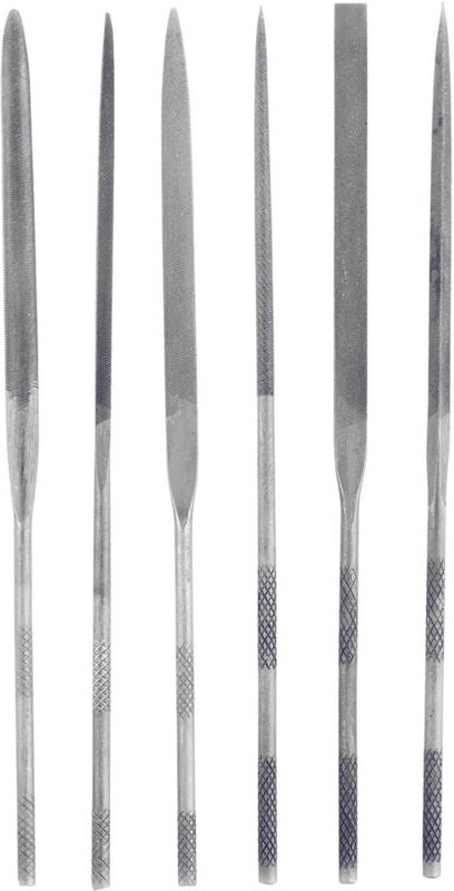 Tools for Electronics 5-210 Nadelfeilen-Set, im Kunststoffetui 6tlg. Länge 140 mm 1 St. - Bernstein