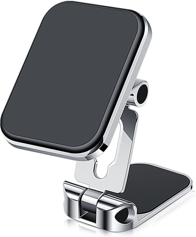 Magnetische Autotelefonhalterung, 360° drehbare, leistungsstarke, faltbare magnetische Telefonhalterung