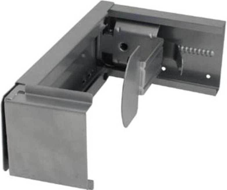 PC-Halter, Silber, für alle Tische anpassbar, Höhe 33-54 cm, Breite 7-23 cm, mit Gummiisolierung, praktisch und flexibel...