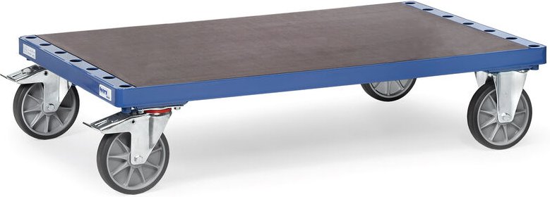 Fetra Plattenwagen für Einsteckbügel, 1200 kg Tragkraft, 1600x800 mm Ladefläche