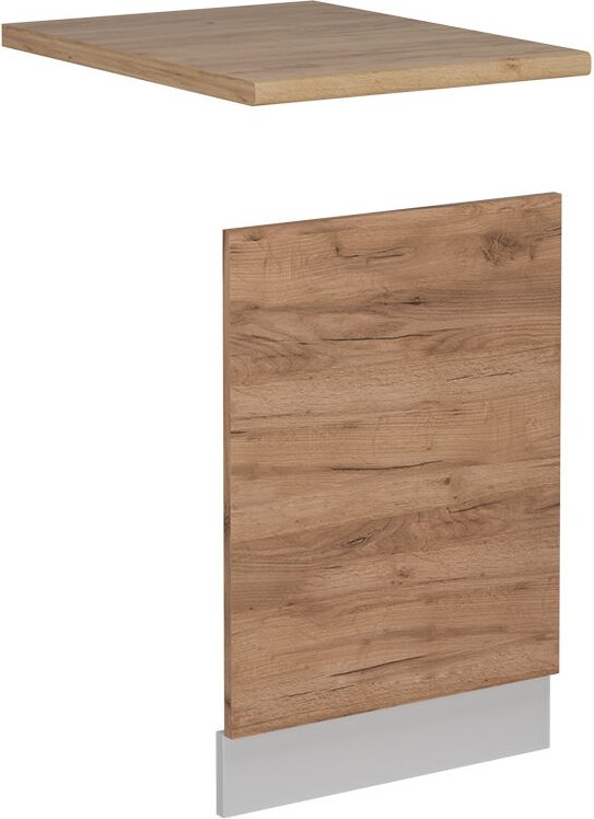 Thumbnail - Vicco - Frontblende R-Line, Goldkraft Eiche, 45 cm ap Eiche