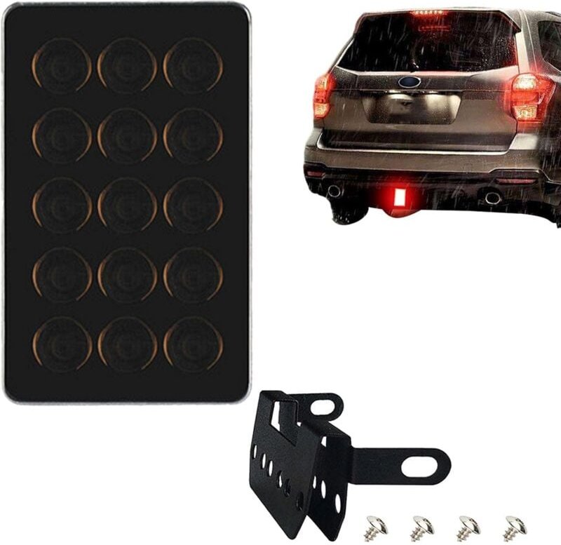 Wasserdichtes quadratisches LED-Anhängerlicht Einfach zu installierende LED-Rücklichter mit hoher Helligkeit – langlebig...