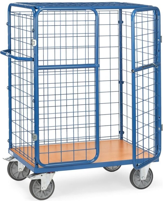 Paketwagen mit Dach, Ladefläche 1.000 x 600 mm - Fetra