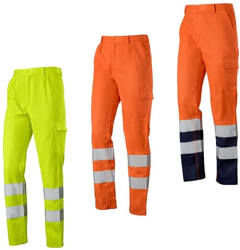 Warnschutz-Arbeitshose Neri Los Angeles - S - Orange