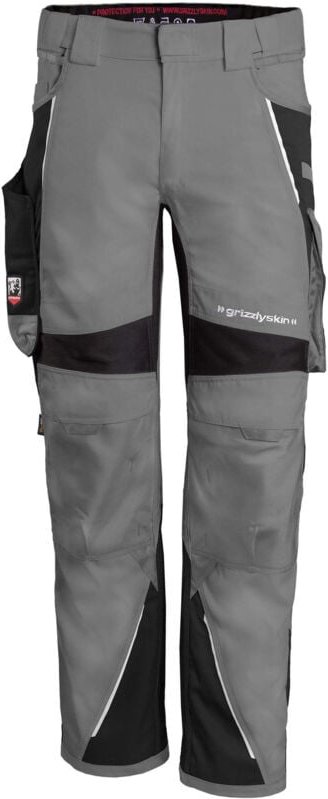 Grizzlyskin Bundhose "IRON" grau/schwarz S50