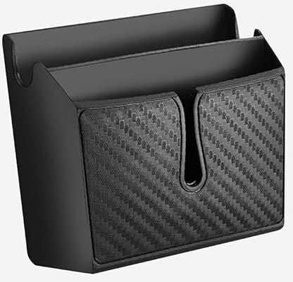 Thumbnail - Universelle Auto-Aufbewahrungstasche, Aufbewahrungsbox für das Armaturenbrett, Telefontasche mit Kohlefasermuster für Sc...