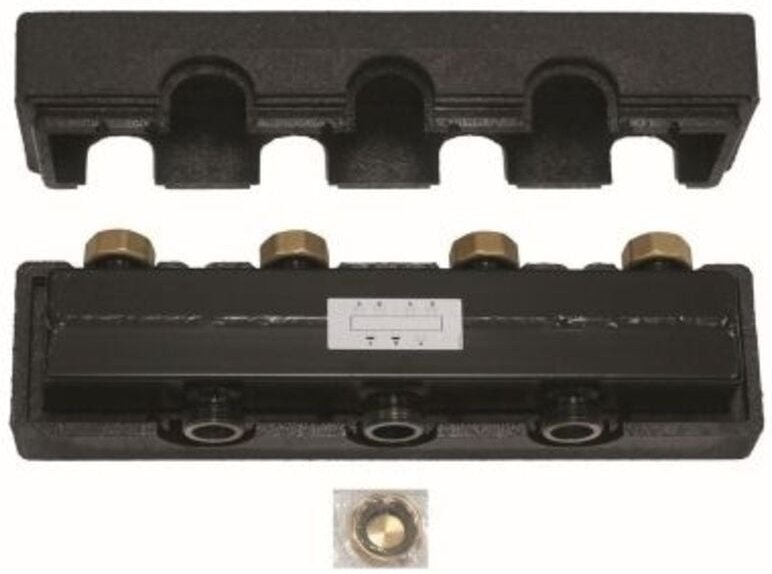 Vaillant - Verteilerbalken für Anschluss von 2 Rohrgruppen