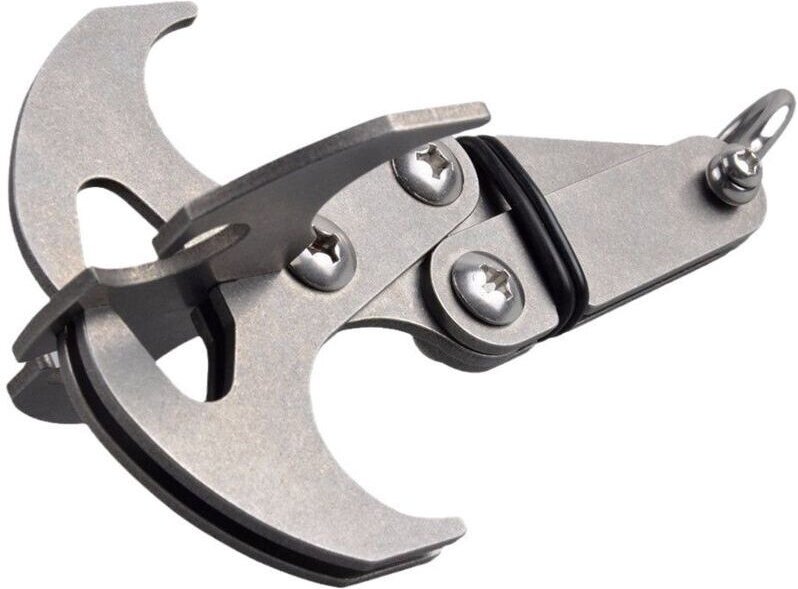 Enterhaken, Schwerkraft-Enterhaken, Kletterhaken, Enterhaken aus Edelstahl, multifunktionaler, faltbarer Schwerkrafthake...