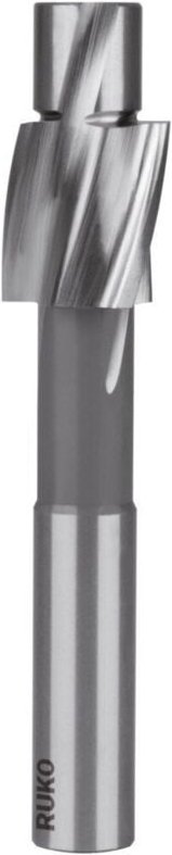 RUKO Flachsenker DIN 373 HSS Zylinderschaft Gütegrad mittel für Durchgangsloch M 3 - 102408