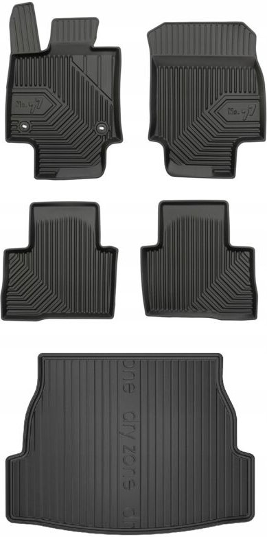 SET 77 Fußmatten und Fußmatten Toyota RAV4 5 ab 2019- g auto