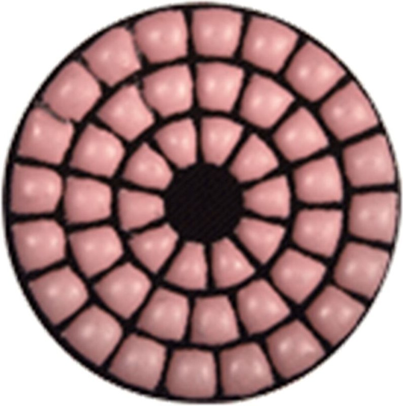 Proxxon 28659 Diamant Schleif-/Polierpads K400 3x Ø 50 mm