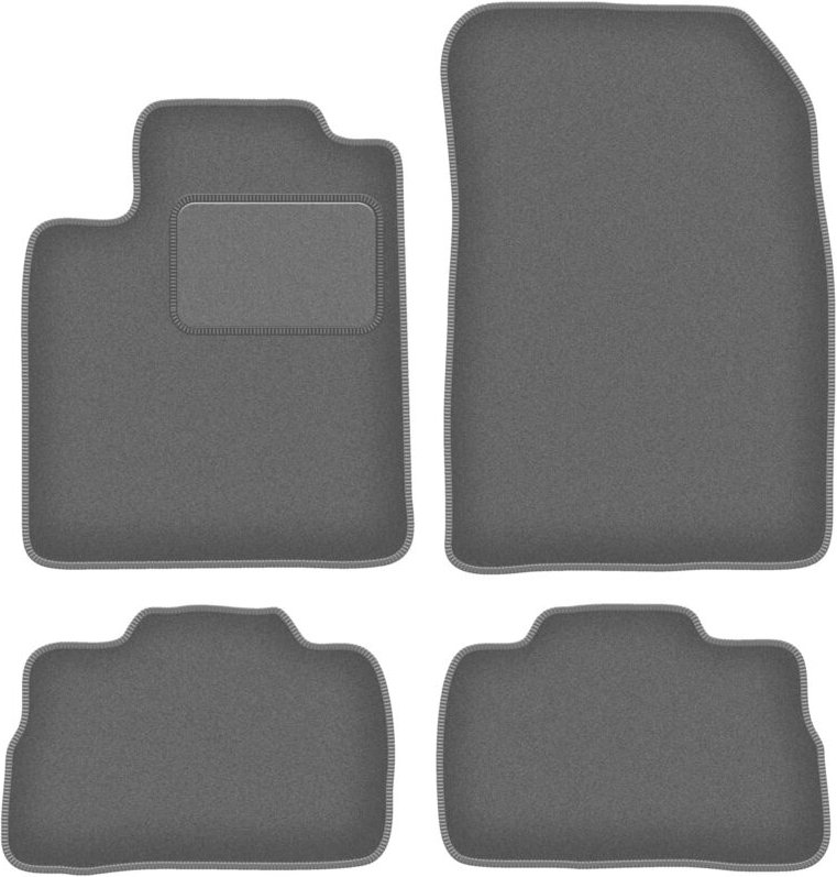 Graphit-Fußmatten für: Suzuki Kizashi Limousine (2009-2014)