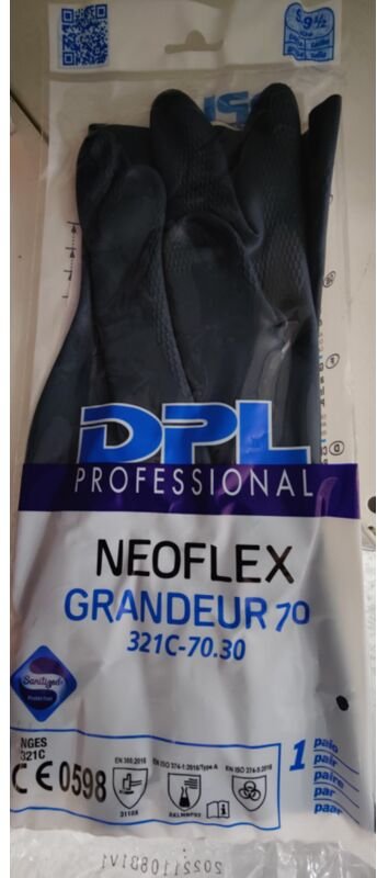 So.di.fer neoflex handschuhe aus neopren und latex 9-9.5 - f0300115