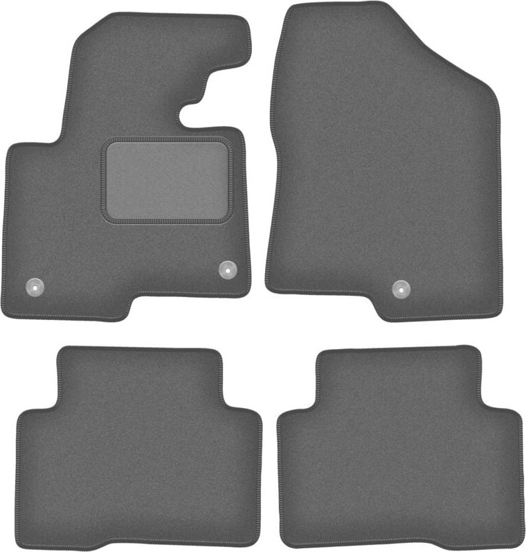 Graphit-Fußmatten für: Hyundai SantaFe III SUV (2012-)