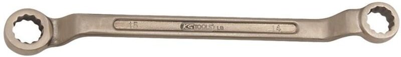 Thumbnail - KS-Tools 963.7440 BRONZEplus Doppel-Ringschlüssel gekröpft 3/8x7/16"
