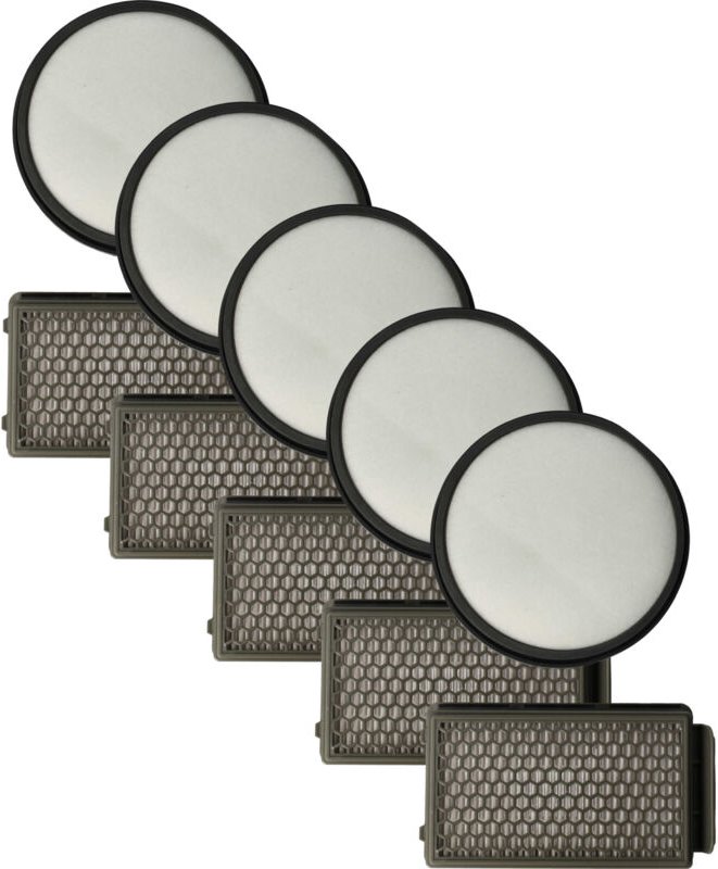 Filter-Set kompatibel mit Rowenta RO3731EA, RO3753EA, RO3786EA, RO3718EA, RO3724EA, RO3798EA - 10x Filter (HEPA-Filter, ...