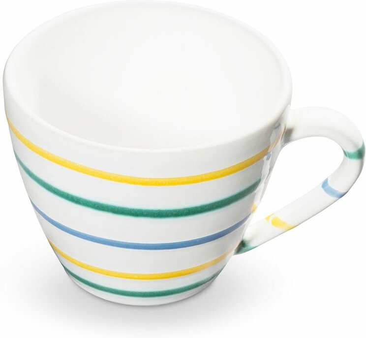 Thumbnail - Gmundner Keramik - Buntgeflammt, Cappuccino Tasse 0,16 Liter