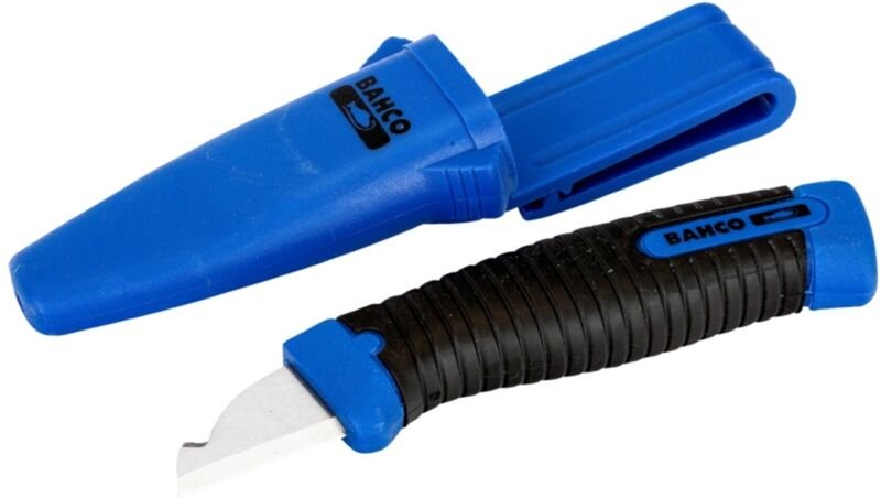 Bahco Elektriker Abisoliermesser für Linkshänder, 145 mm
