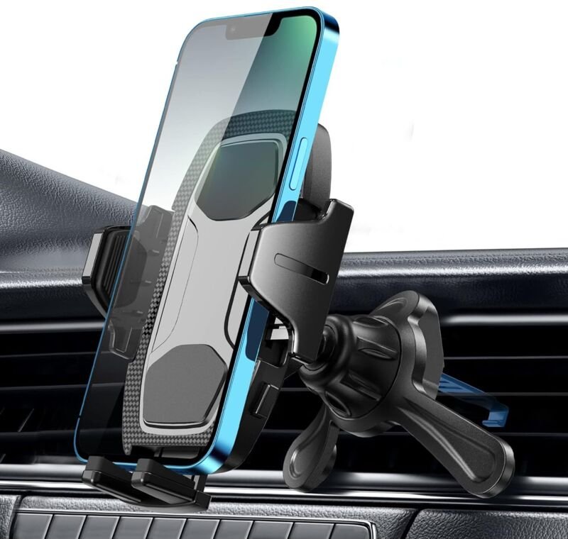 Autotelefonhalter Autolüftungshalterung Autotelefonhalter Handyhalter Automobillüftungsgitter Kompatibles Smartphone 360...