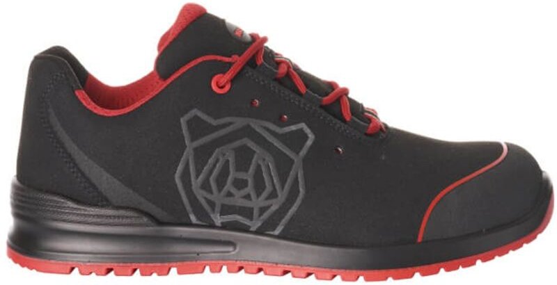 Mascot Sicherheitshalbschuh F0210-702 47 schwarz/rot
