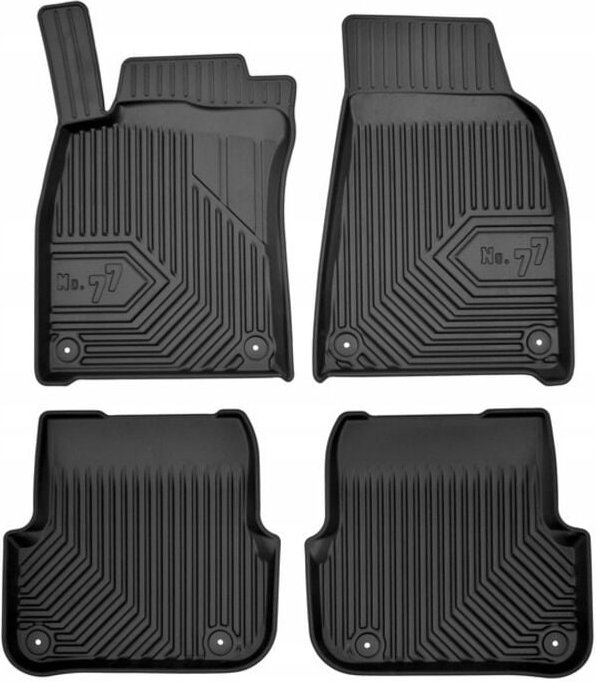 Gummimatten Audi A6 C6 2004-2006 Durch 77