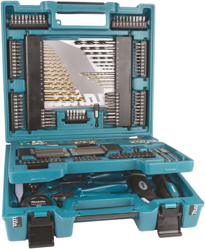 200 tlg. Bohrer- und Bitset Bit / Bohrer Set • 200-teilig - Makita