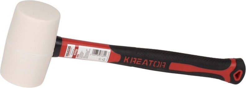 Gummihammer 450gr Kreator Weiß