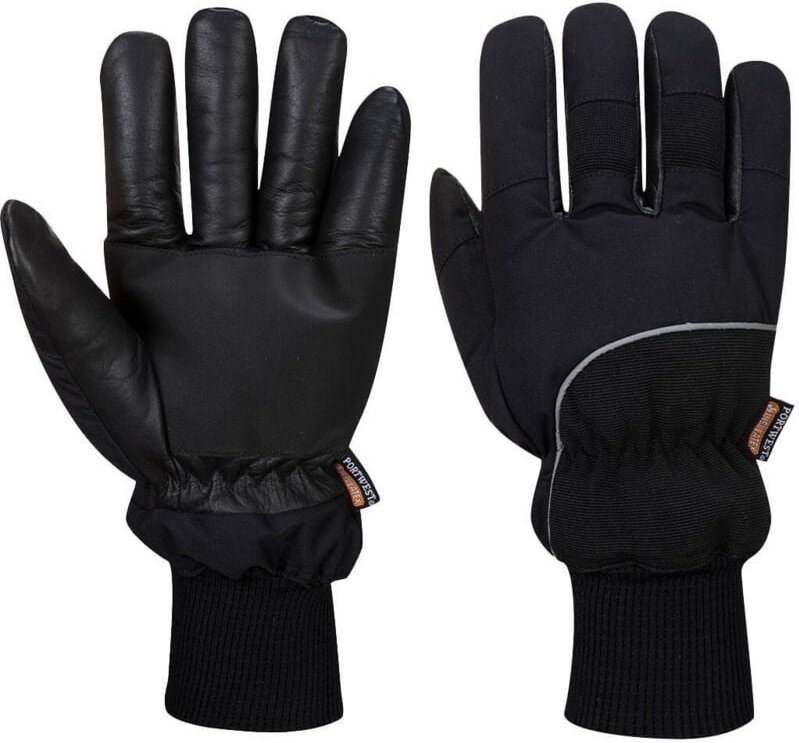 Kühlschrankhandschuhe Apache Schwarz L - Größe 9