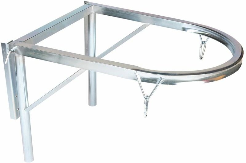 ICS - Halterung Rahmen für Profi Bauschuttrutsche Schuttrutsche Schuttrutschen