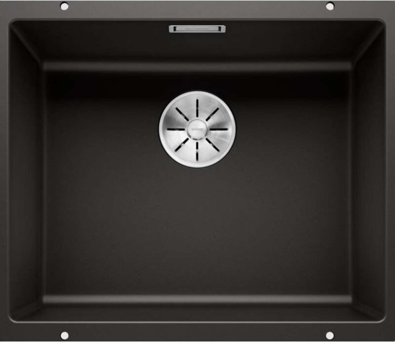 Subline 500 - Silgranitspüle, 53x46 cm, InFino, Schwarz 525995 - Blanco