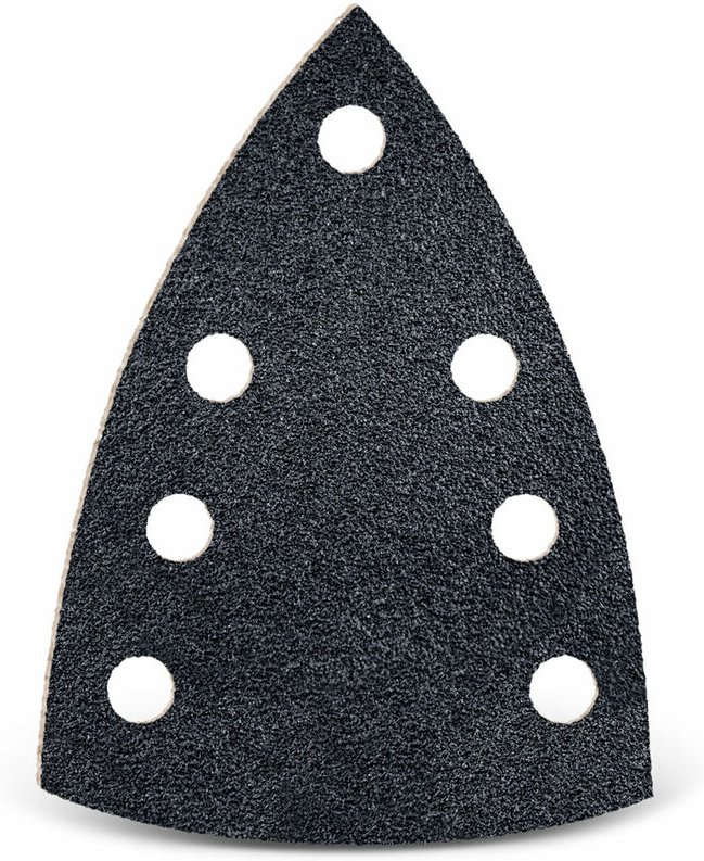 Black Klett-Schleifblätter, 150 x 100 mm, 7-Loch, f. Deltaschleifer, Siliciumcarbid (50 Stk.) K400 - Menzer